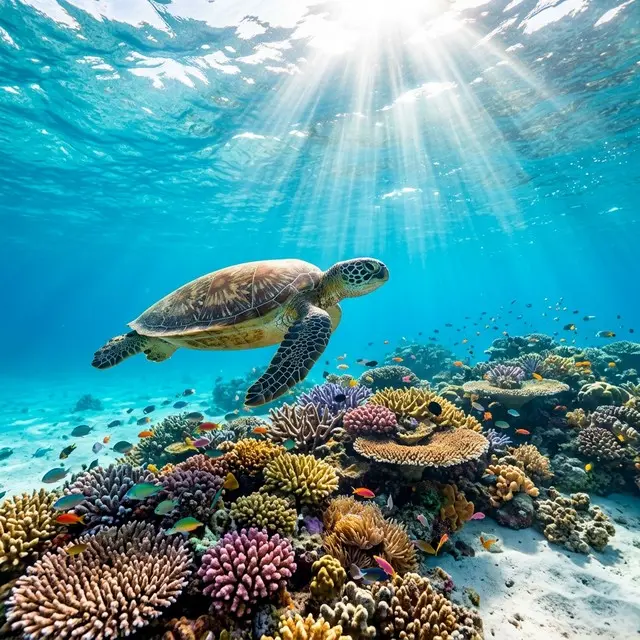 沖縄・慶良間諸島の海