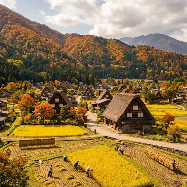 白川郷の合掌造り集落